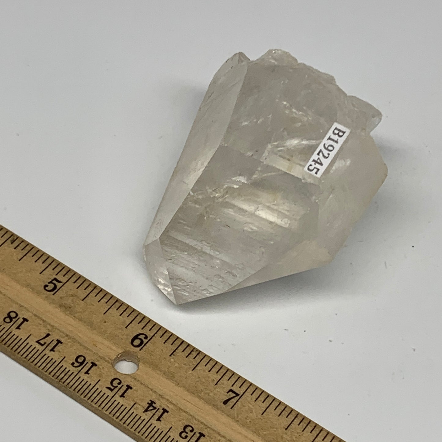 169.9g, 2.7"x2"x1.5", Lemurian Quartz Crystal Mineral Specimens @Brazil, B19245