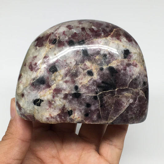 572g, 2.6"x 3.5"x2.5" Natural Rubellite Tourmaline Freeform @Madagascar, B1020