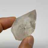 43.1g, 1.8"x1.2"x1", Lemurian Quartz Crystal Mineral Specimens @Brazil, B19249