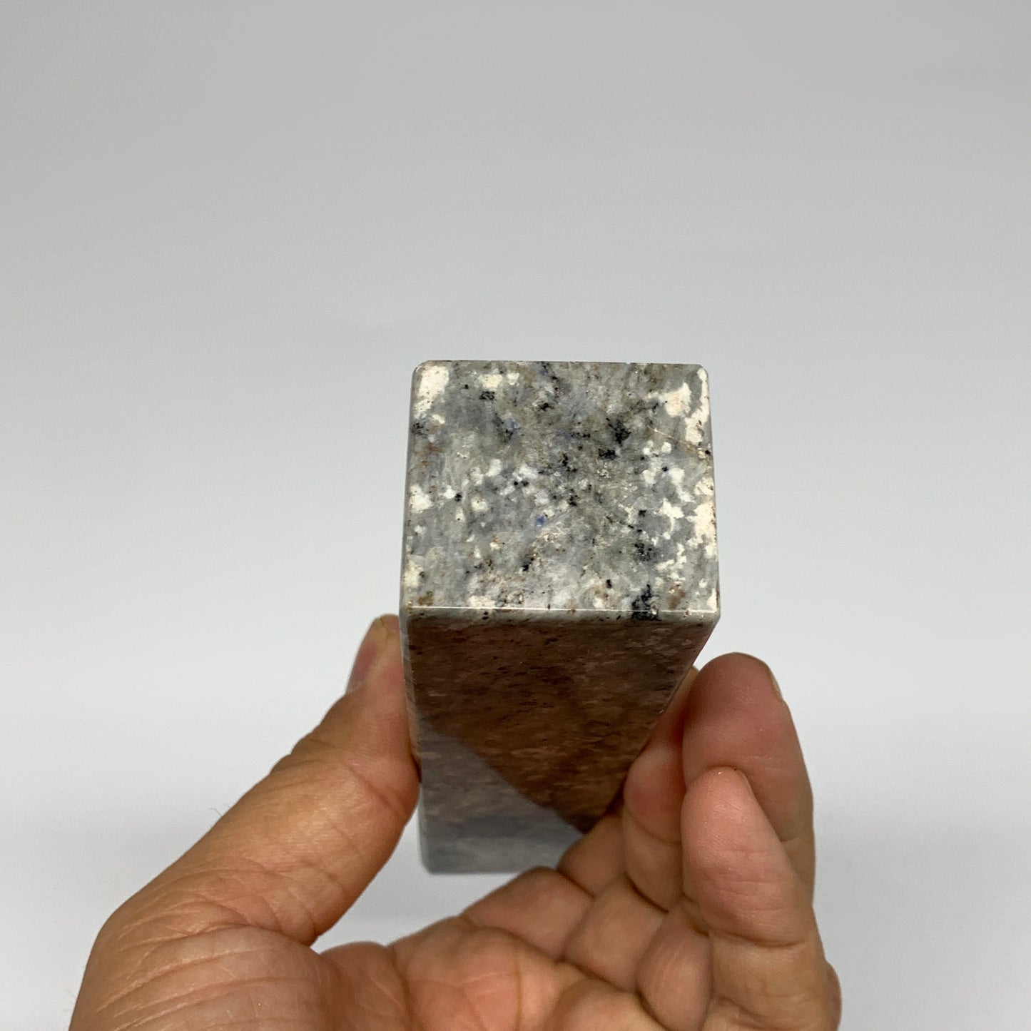 291.3g, 6.2"x1.4"x1.3", Sodalite Point Tower Obelisk Crystal @Pakistan, B26117