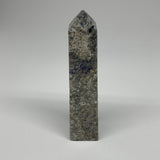 291.3g, 6.2"x1.4"x1.3", Sodalite Point Tower Obelisk Crystal @Pakistan, B26117