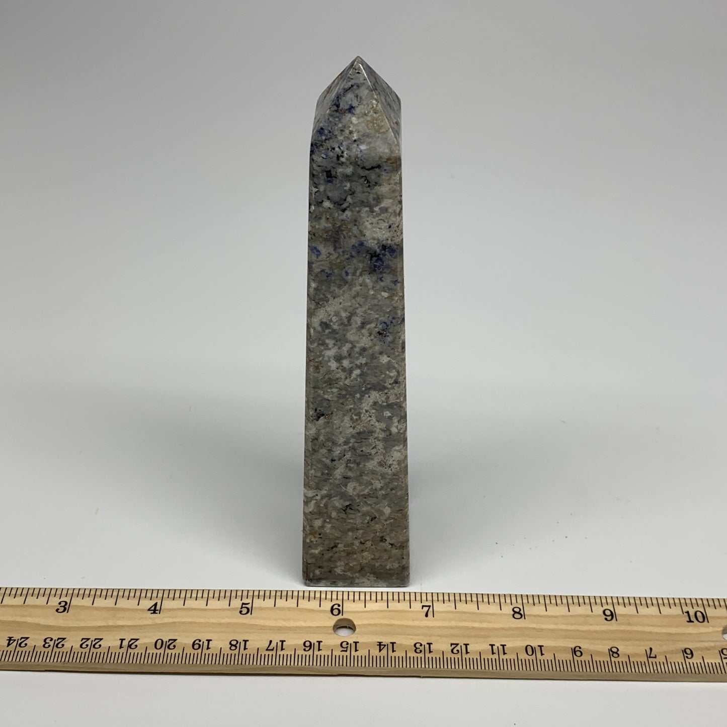 291.3g, 6.2"x1.4"x1.3", Sodalite Point Tower Obelisk Crystal @Pakistan, B26117