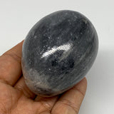 224.2g, 2.6"x2" Natural Gray Onyx Egg Gemstone Mineral, from Mexico, B21570