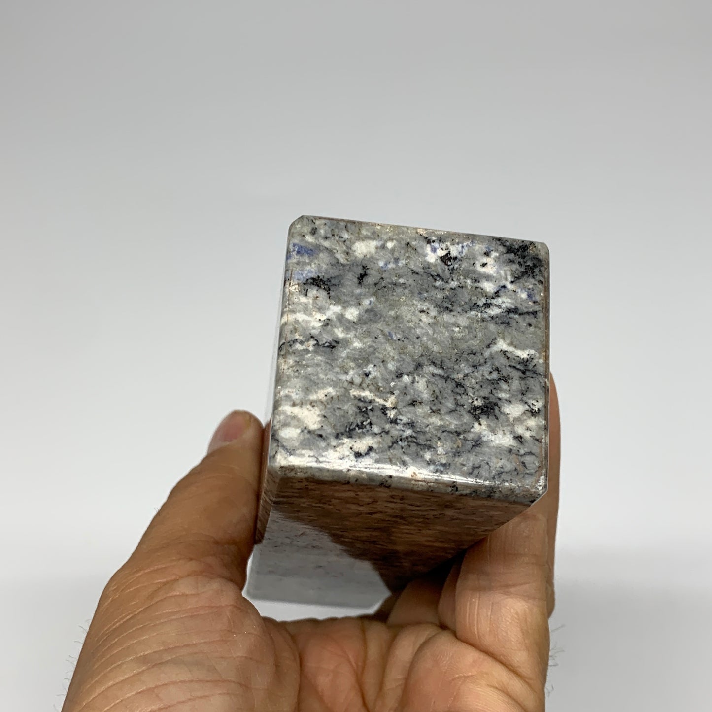 518g, 6.4"x1.7"x1.7", Sodakute Point Tower Obelisk Crystal @Pakistan, B26119