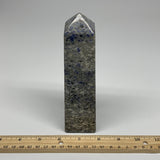 518g, 6.4"x1.7"x1.7", Sodakute Point Tower Obelisk Crystal @Pakistan, B26119