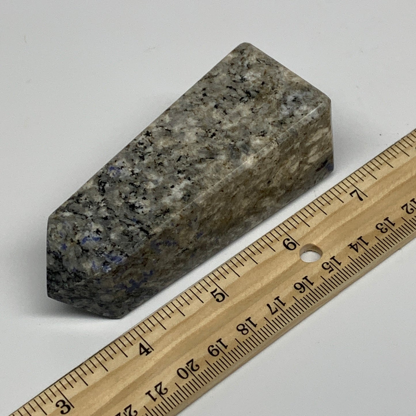 184.5g, 3.5"x1.4"x1.3", Sodakute Point Tower Obelisk Crystal @Pakistan, B26122