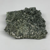 1160g, 6"x5.7"x2.3", Natural Green Prehnite Custer Mineral Specimen @Morocco, B1