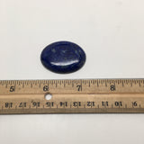 14.4Grams Natural Oval Shape Lapis Lazuli Cabochon Flat Bottom @Afghanistan,C322