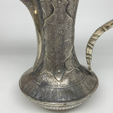 1558g,15"x8" Handmade Antique Pitcher Ewer Brass/Copper @Afghanistan, P150
