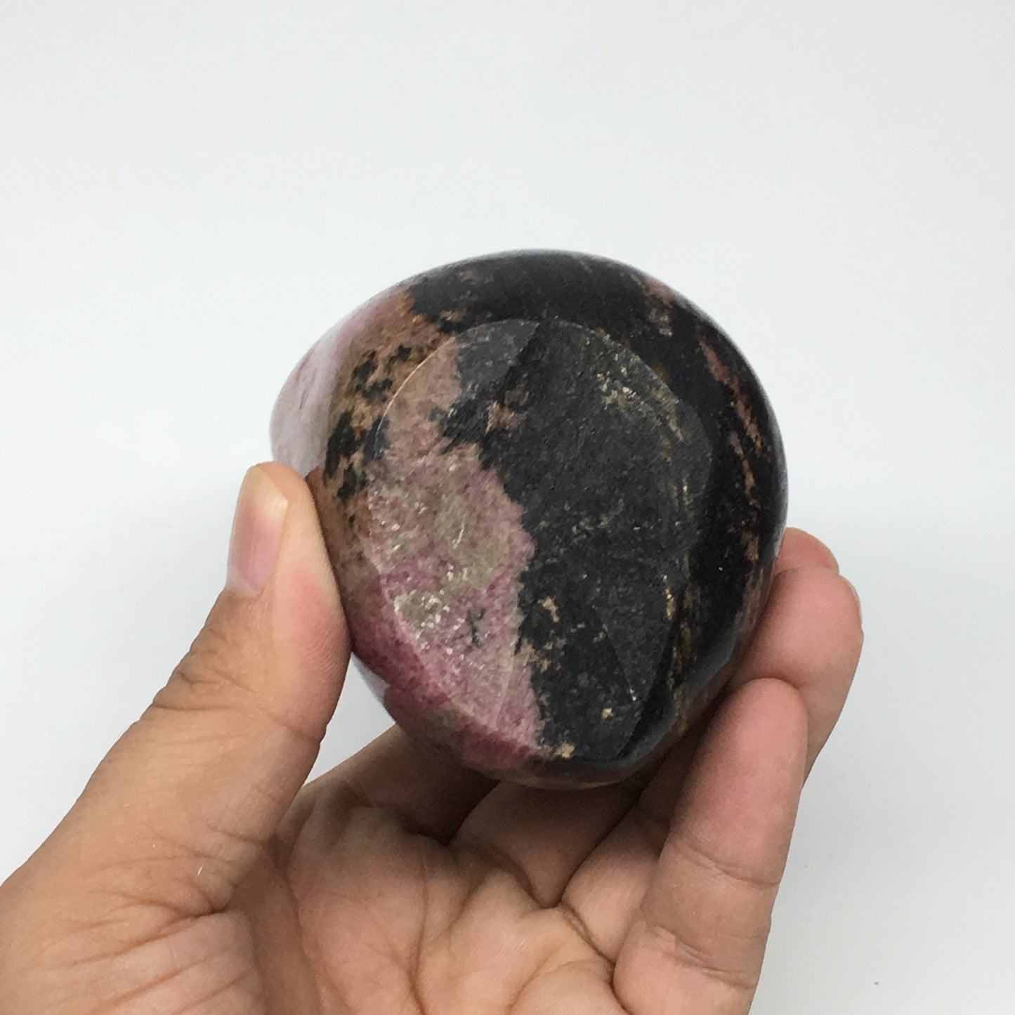 668g, 4.3"x2.5"x2.3" Natural Rhodonite Freeform Polished Gemstones, B1037