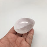 1pc, 2.4"-2.8" Natural Polished Selenite Gemstones Eggs Crystal @Morroco, SEM01A - watangem.com