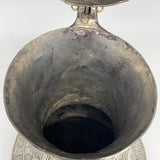 1162g,12.5"x6.5" Handmade Antique Pitcher Ewer Brass/Copper @Afghanistan, P151