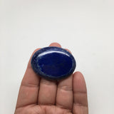 22.6Grams Natural Oval Shape Lapis Lazuli Cabochon Flat Bottom @Afghanistan,C328