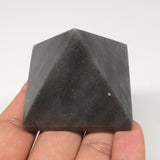 111.1g,1.9"x1.6" Natural Blue Aventurine Pyramid Gemstone Crystal @India,MF3487