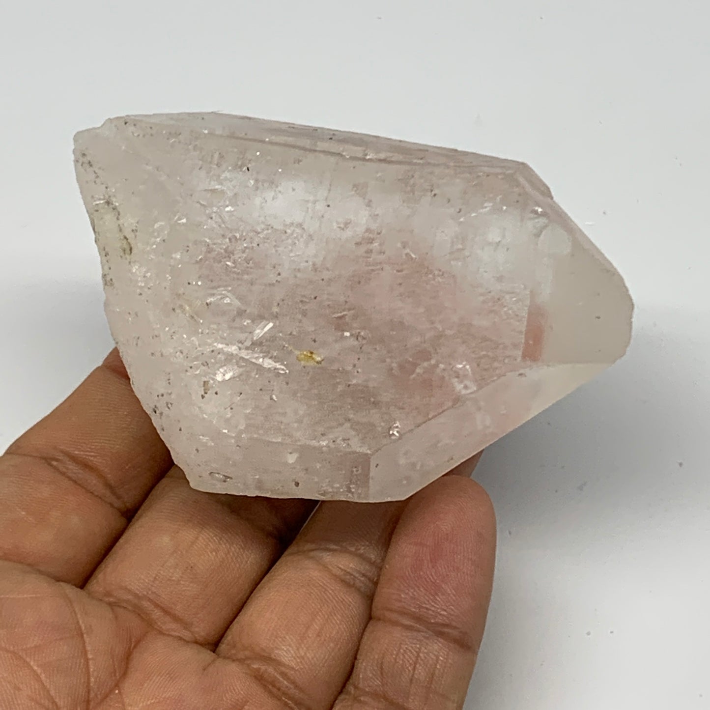 161.5g, 3"x2.1"x1.1", Lemurian Quartz Crystal Mineral Specimens @Brazil, B19268