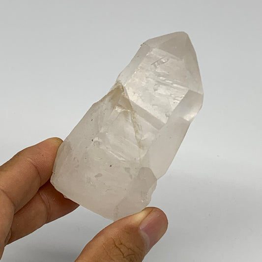 138.8g, 3"x1.6"x1.4", Lemurian Quartz Crystal Mineral Specimens @Brazil, B19273