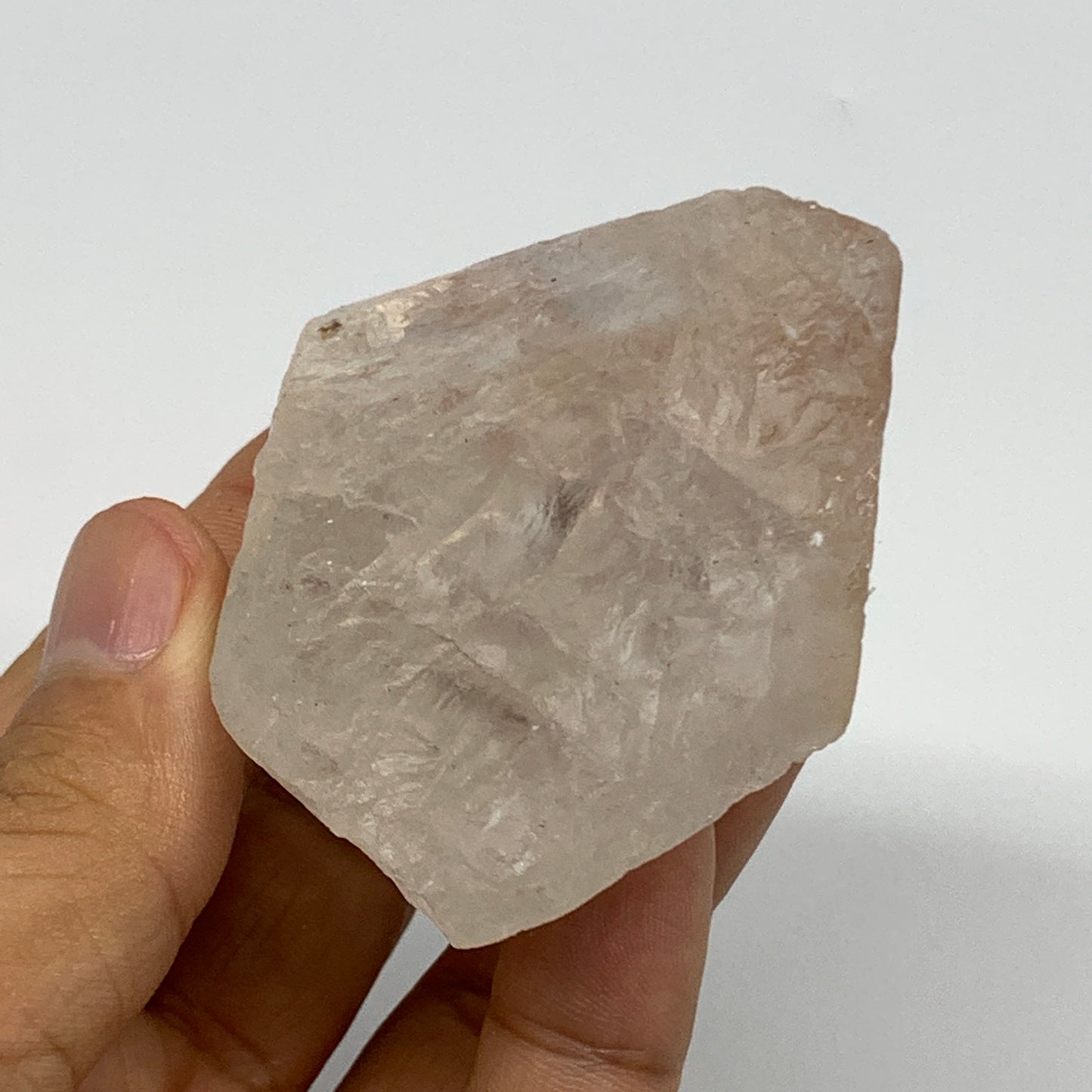 134.4g, 2.9"x2"x1.4", Lemurian Quartz Crystal Mineral Specimens @Brazil, B19274