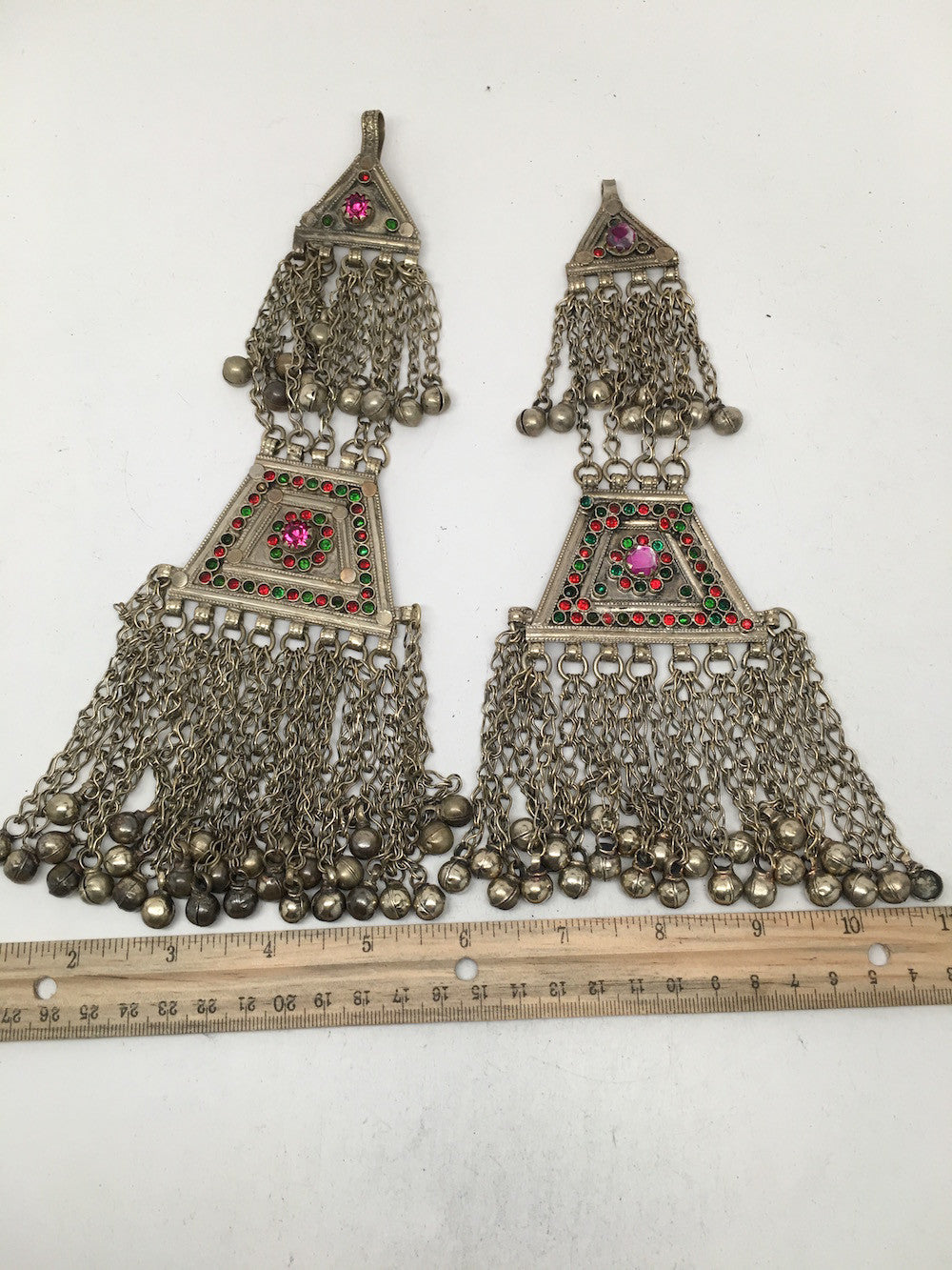 300 Grams Vintage Afghan Khosti Kuchi Pendant Jingle Chain Boho ATS, KC280 - watangem.com