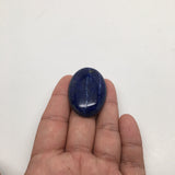 19.1Grams Natural Oval Shape Lapis Lazuli Cabochon Flat Bottom @Afghanistan,C354 - watangem.com