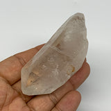 106.5g, 3.4"x1.4"x1.1", Lemurian Quartz Crystal Mineral Specimens @Brazil, B1928