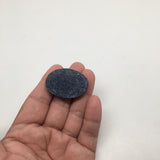 16.6Grams Natural Oval Shape Lapis Lazuli Cabochon Flat Bottom @Afghanistan,C369