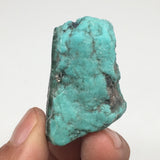 34.6g,1.6"x1"x1" Stabilized Campitos Sonoran Blue Turquoise @Mexico,MSP60