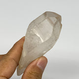 113.5g, 3.2"x1.6"x1.3", Lemurian Quartz Crystal Mineral Specimens @Brazil, B1929