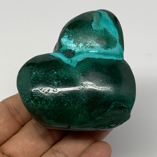 264.6g,2.8"x2.3"x1.5" Natural Azurite Malachite Freeform Polished @Congo, B18485