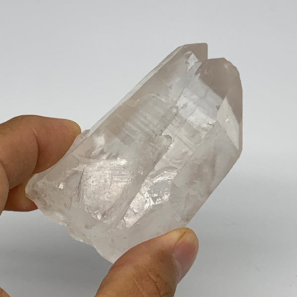 120.7g, 2.8"x1.6"x1.2", Lemurian Quartz Crystal Mineral Specimens @Brazil, B1930