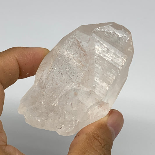 104.5g, 2.8"x1.7"x1.4", Lemurian Quartz Crystal Mineral Specimens @Brazil, B1930