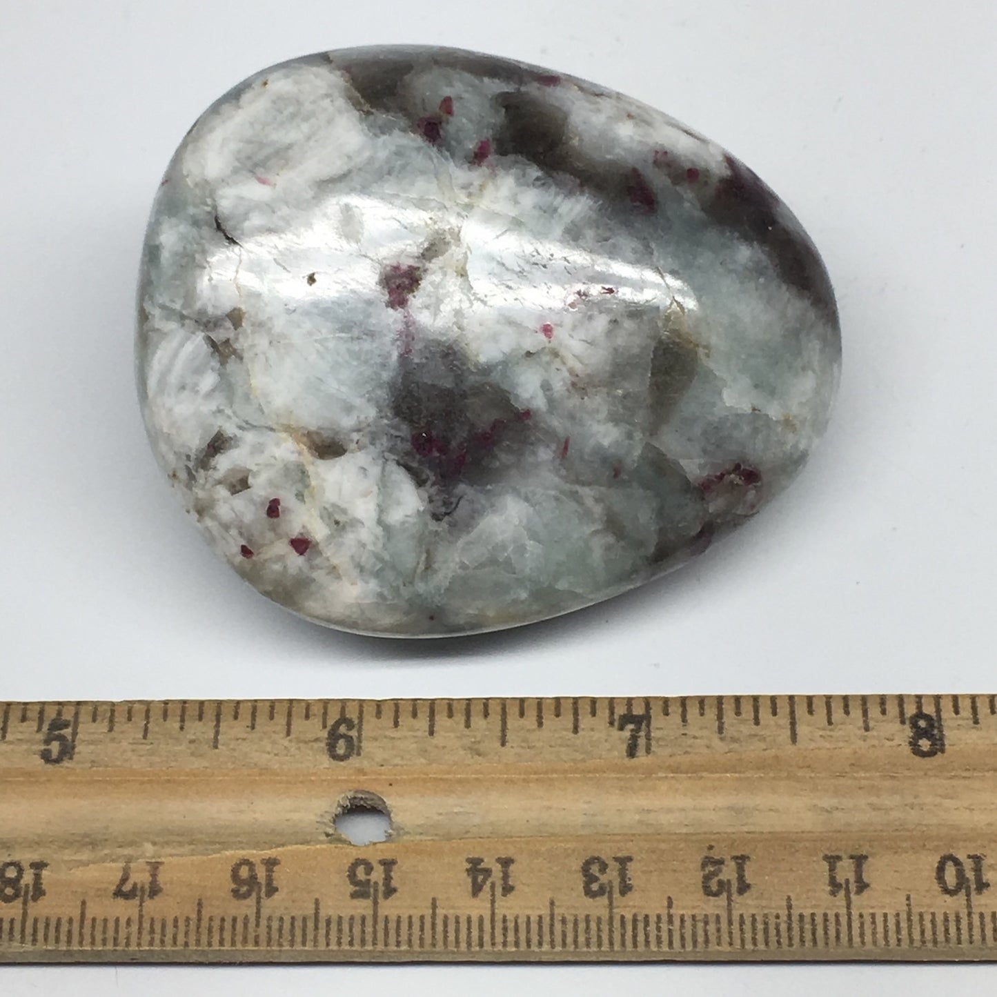 172.2g,2.6"x2.1"x1.4" Tourmaline Rubellite Palm Stone Reiki @Madagascar,MSP1108