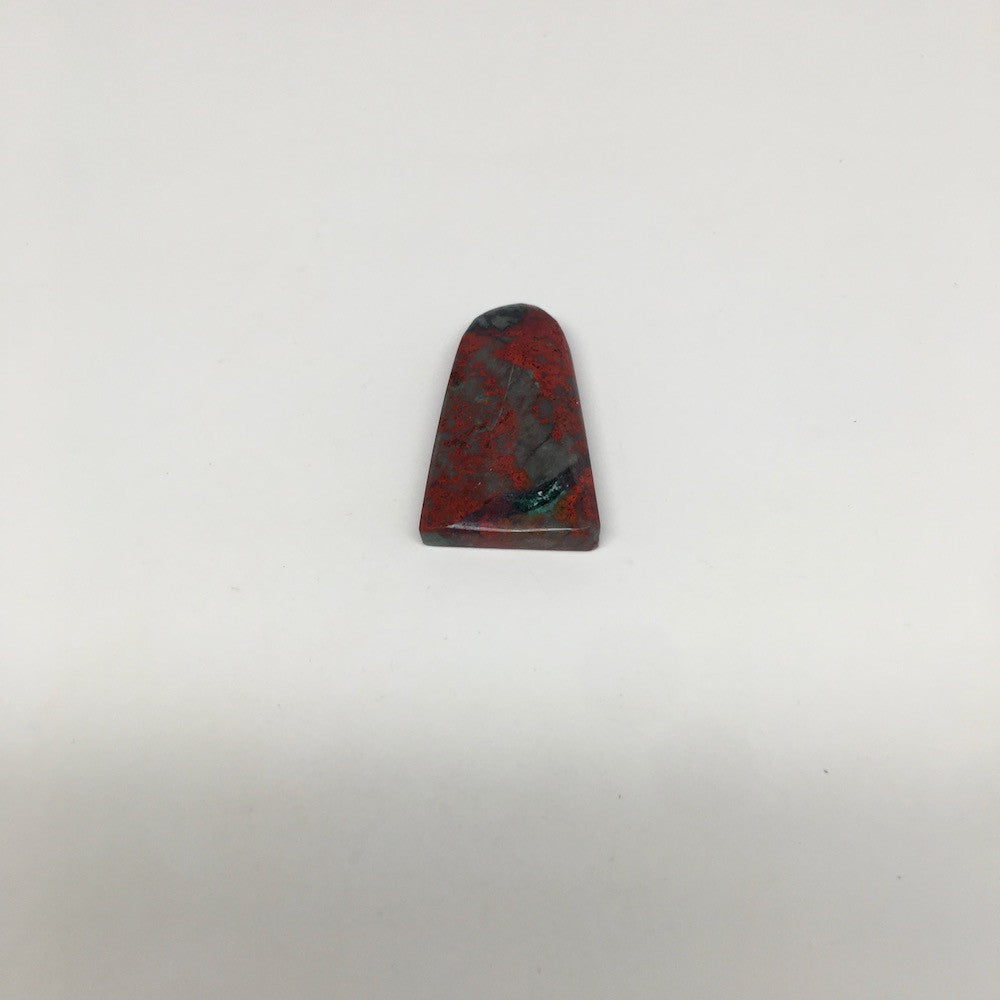 13.3g, 1.6"x0.9"x6mm Sonora Sunset Chrysocolla Cuprite Cabochon @Mexico,SC374