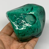 496.2g,3.1"x2.9"x1.8" Natural Azurite Malachite Freeform Polished @Congo, B18489