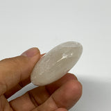 65g, 2.2"x1.7"x0.8", White Satin Spar (Selenite) Palmstone Crystal Gypsum, B2258