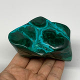 405.2g,3.6"x2.4"x1.7" Natural Azurite Malachite Freeform Polished @Congo, B18493