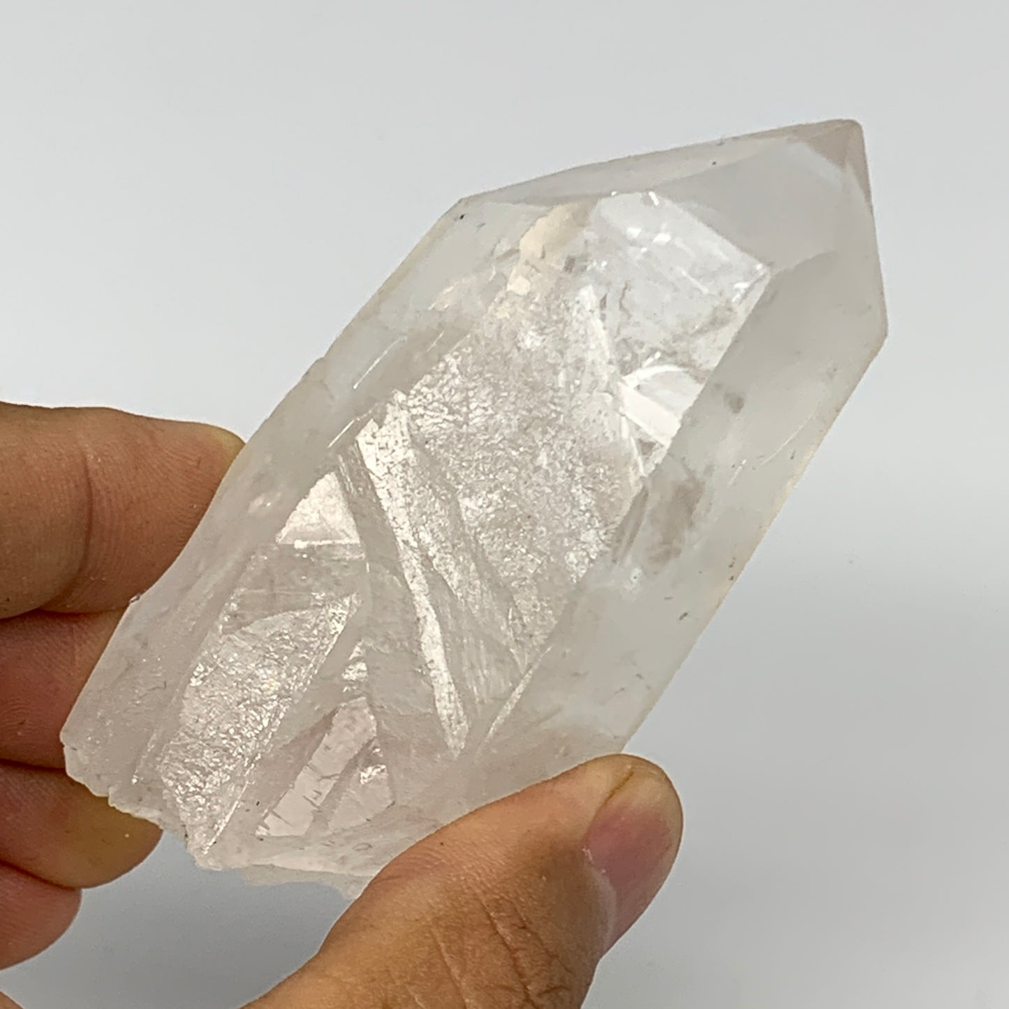 142.6g, 3.2"x1.5"x1.2", Lemurian Quartz Crystal Mineral Specimens @Brazil, B1931