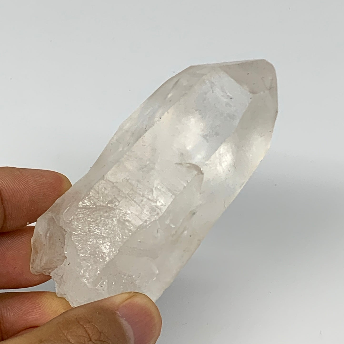 142.6g, 3.2"x1.5"x1.2", Lemurian Quartz Crystal Mineral Specimens @Brazil, B1931