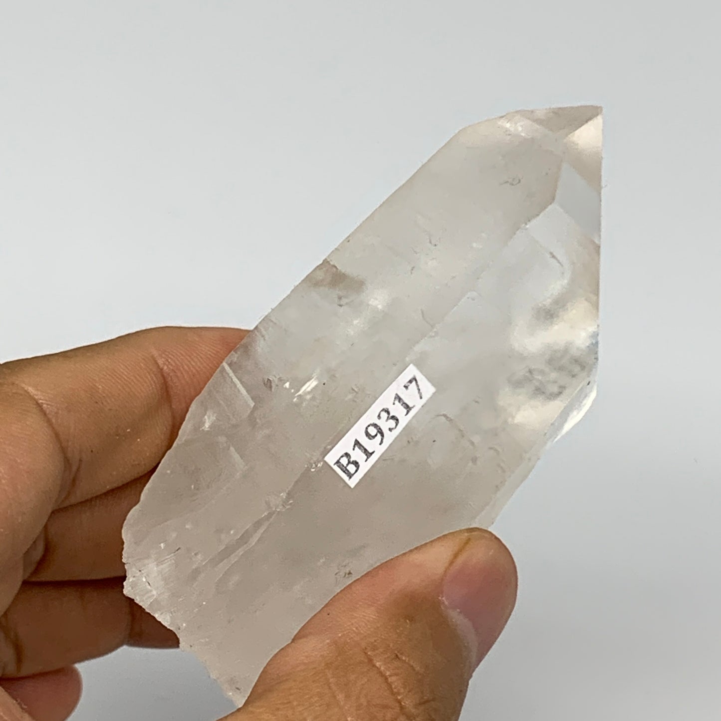 142.6g, 3.2"x1.5"x1.2", Lemurian Quartz Crystal Mineral Specimens @Brazil, B1931