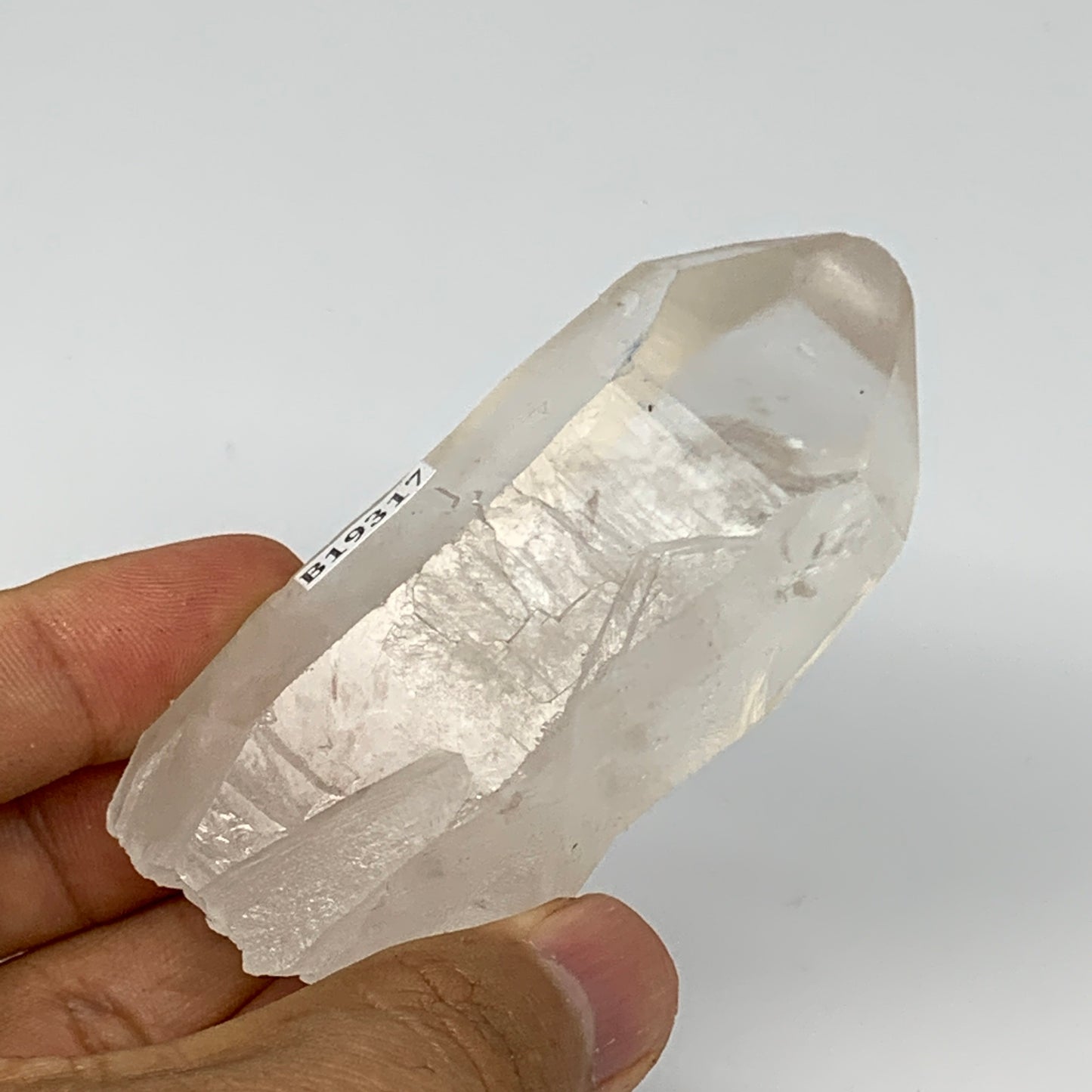 142.6g, 3.2"x1.5"x1.2", Lemurian Quartz Crystal Mineral Specimens @Brazil, B1931