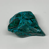 119g,2.3"x2"x1.1" Natural Azurite Malachite Freeform Polished @Congo, B18499