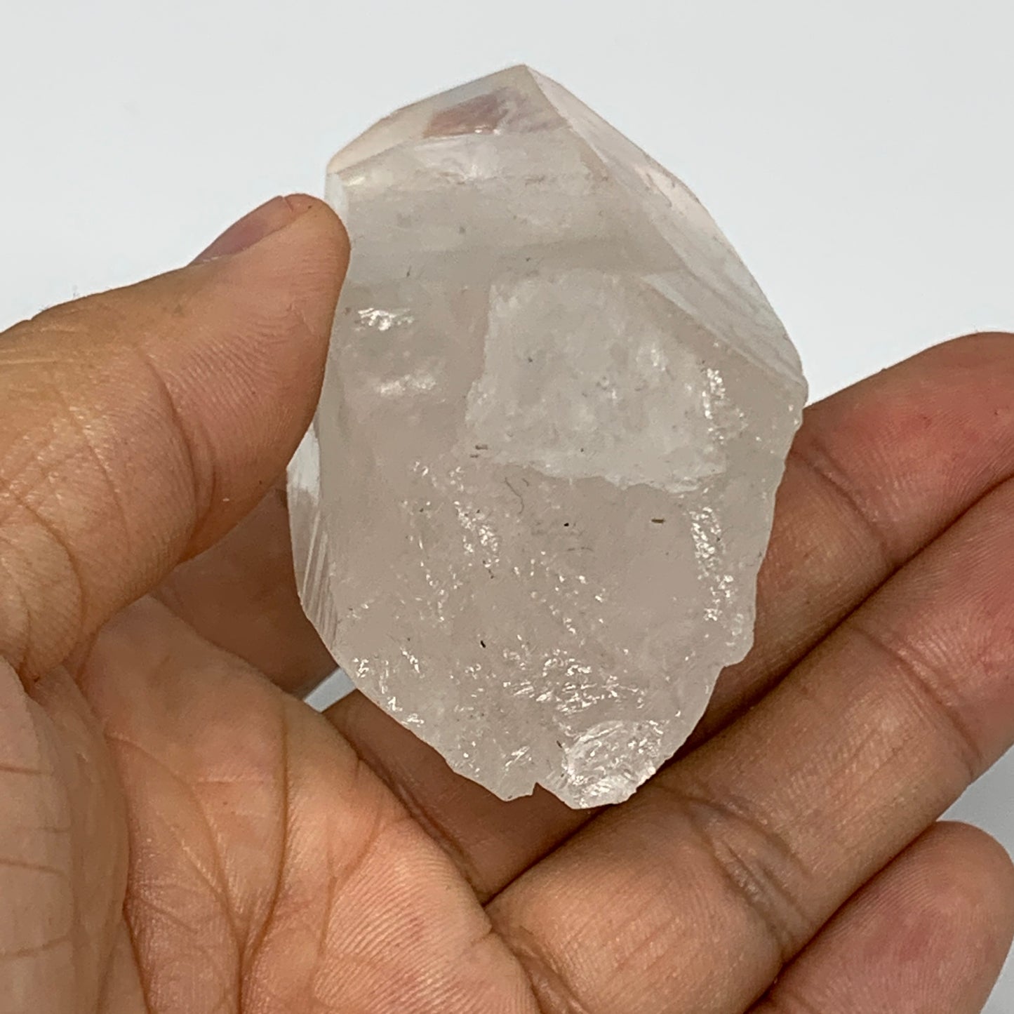 142.6g, 3.2"x1.5"x1.2", Lemurian Quartz Crystal Mineral Specimens @Brazil, B1931