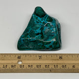 119g,2.3"x2"x1.1" Natural Azurite Malachite Freeform Polished @Congo, B18499
