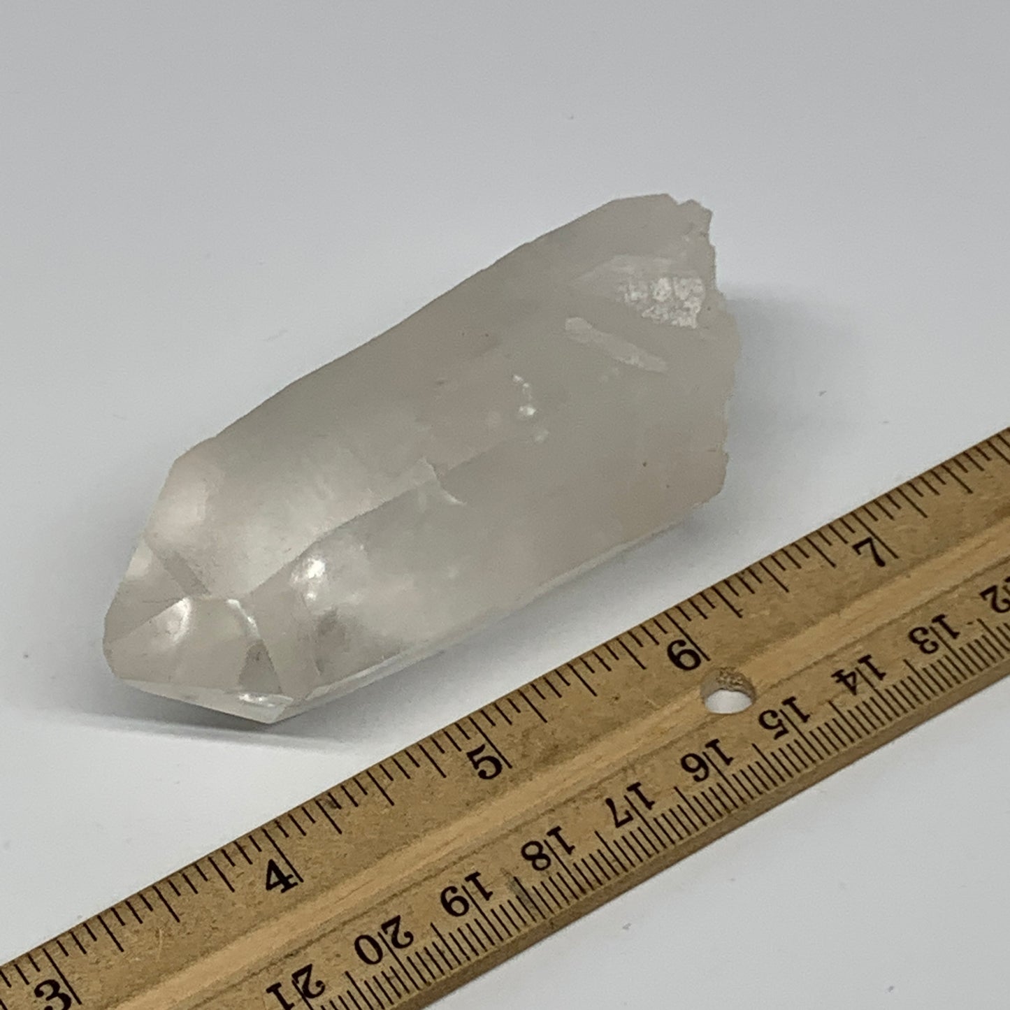 142.6g, 3.2"x1.5"x1.2", Lemurian Quartz Crystal Mineral Specimens @Brazil, B1931