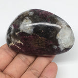 151.9g,2.8"x1.8"x1.4" Tourmaline Rubellite Palm Stone Reiki @Madagascar,MS1091