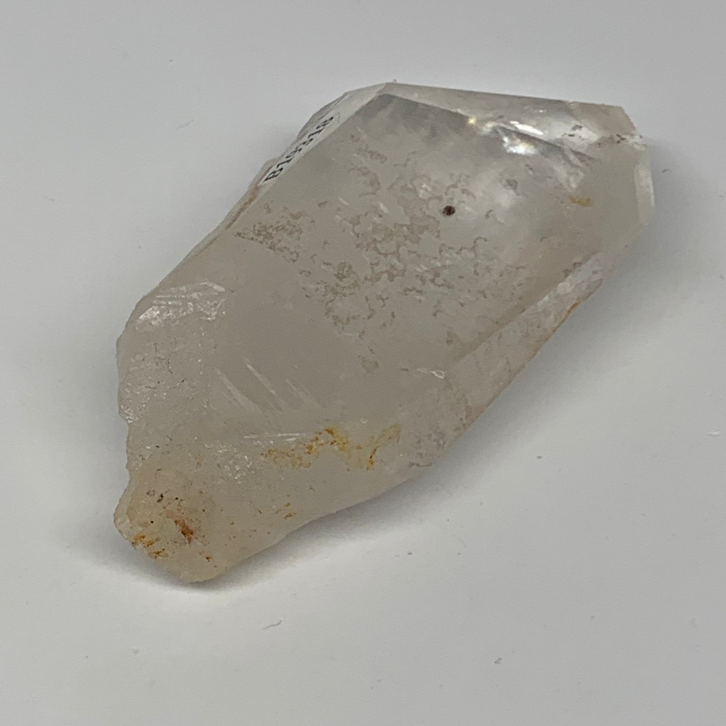 126.7g, 3.4"x1.9"x1", Lemurian Quartz Crystal Mineral Specimens @Brazil, B19318