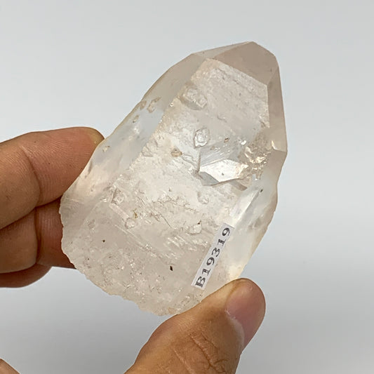 98.2g, 2.5"x1.7"x1.3", Lemurian Quartz Crystal Mineral Specimens @Brazil, B19319