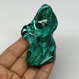 145.1g,3.3"x1.6"x0.9" Natural Azurite Malachite Freeform Polished @Congo, B18502