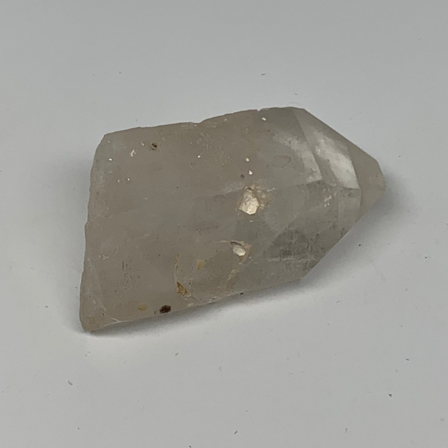 72.8g, 2.4"x1.5"x1", Lemurian Quartz Crystal Mineral Specimens @Brazil, B19320