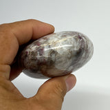 222.2g,3.2"x2.4"x1.3" Tourmaline Rubellite Palm-Stone Reiki @Madagascar,B20883