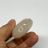 77g, 2.4"x1.7"x0.9", White Satin Spar (Selenite) Palmstone Crystal Gypsum, B2260